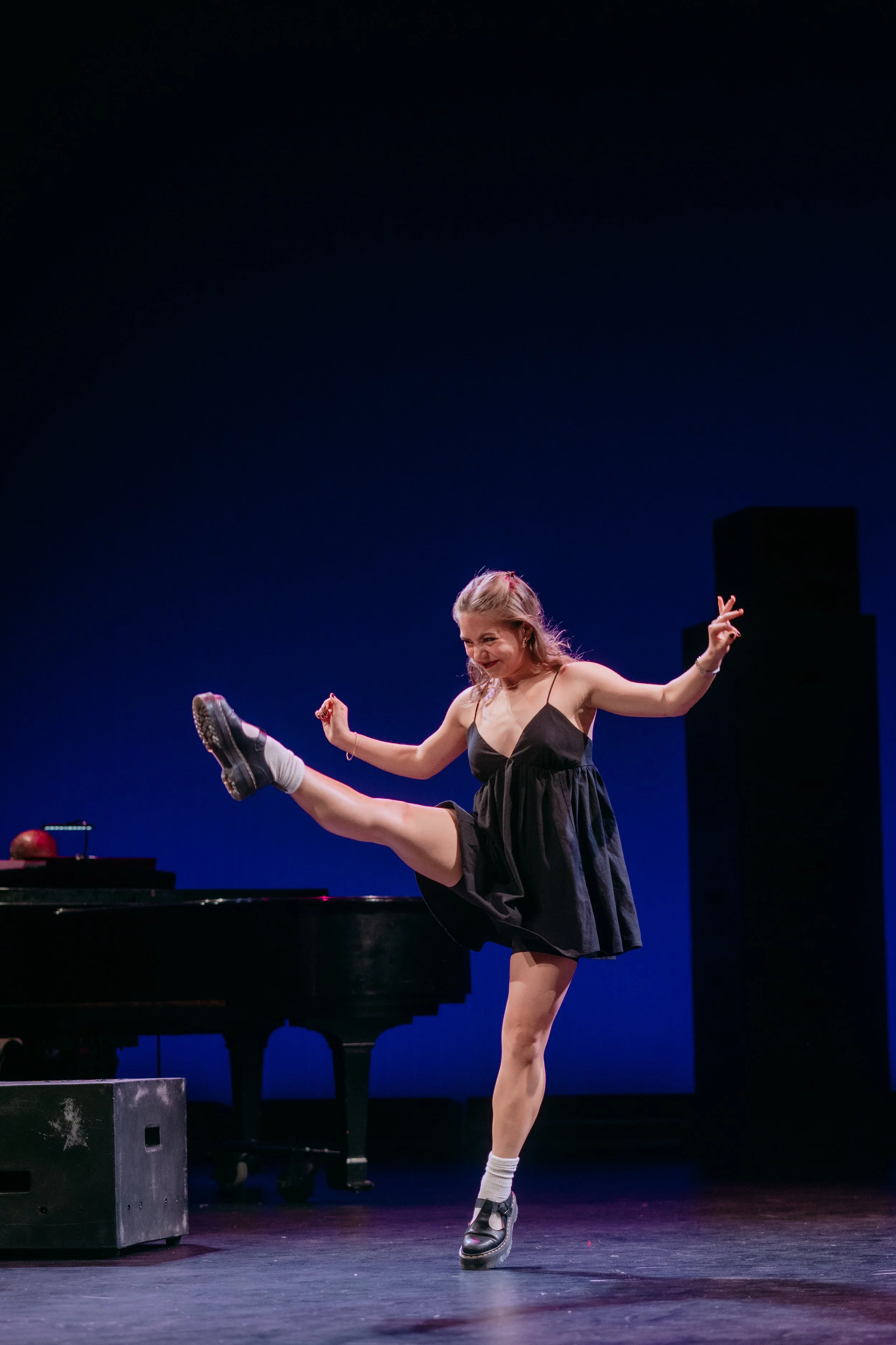 Coco in the NU senior Showcase