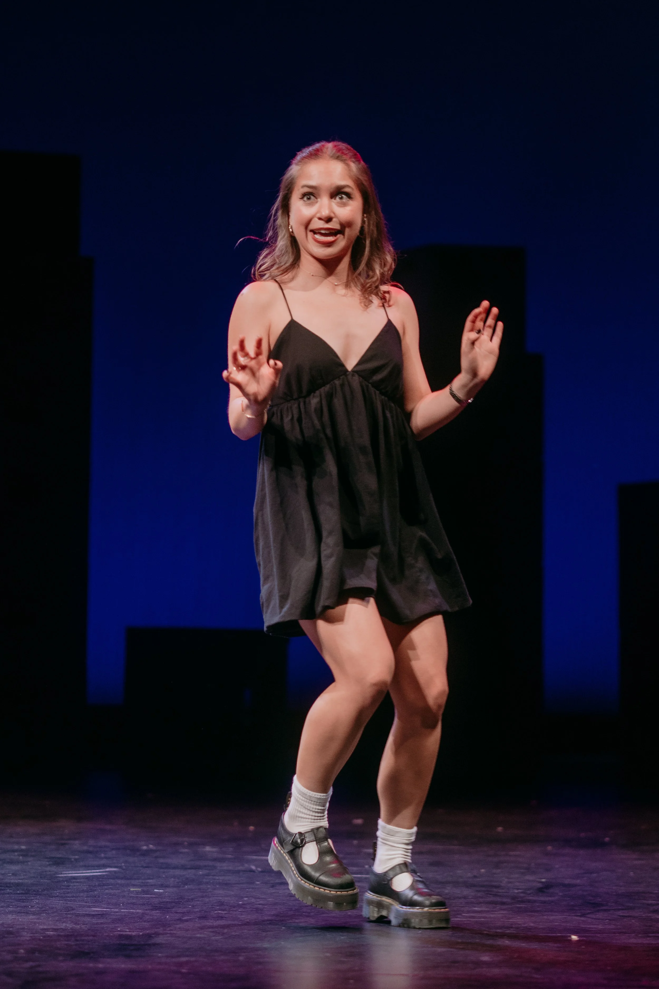 Coco in the NU senior Showcase
