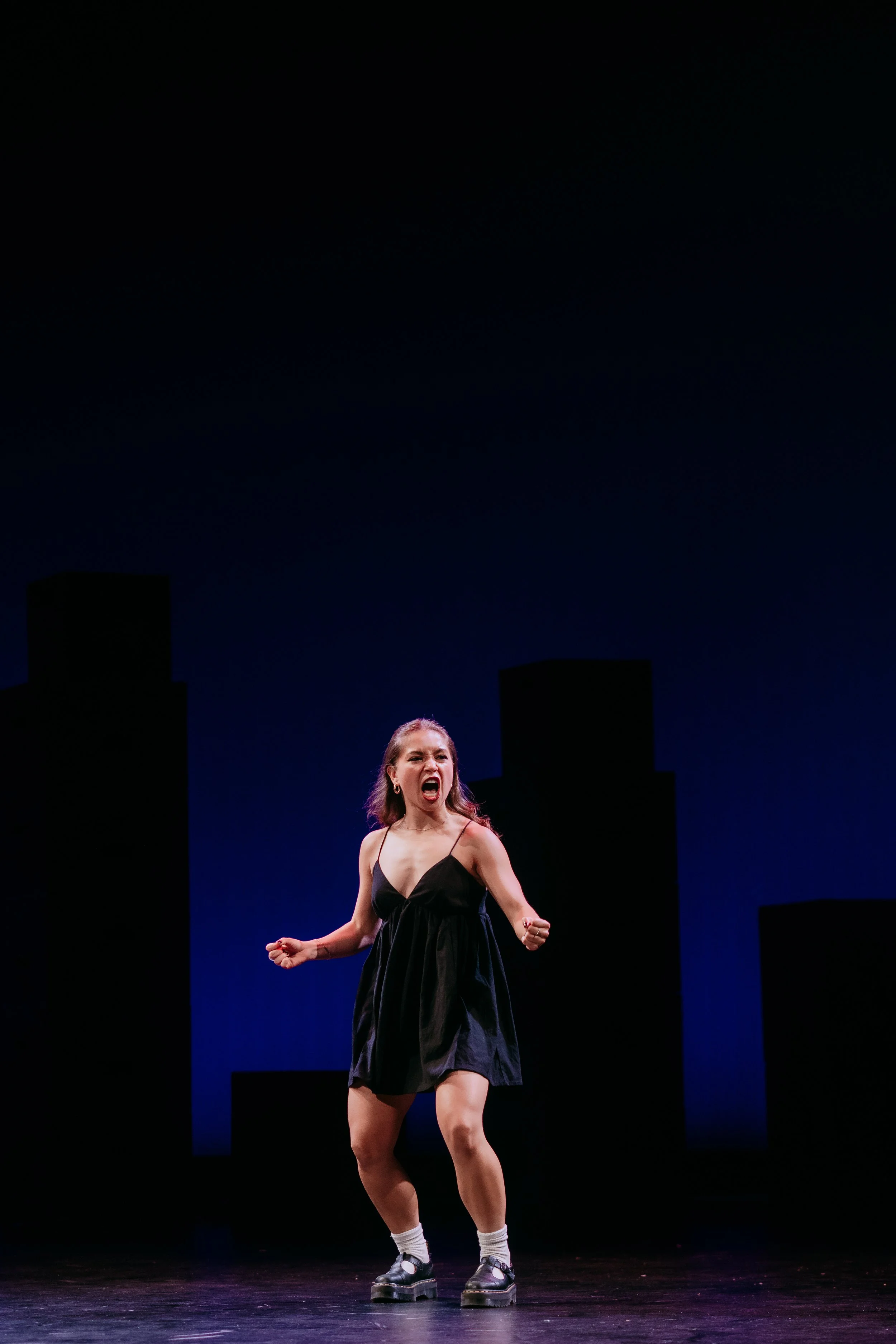 Coco in the NU senior Showcase