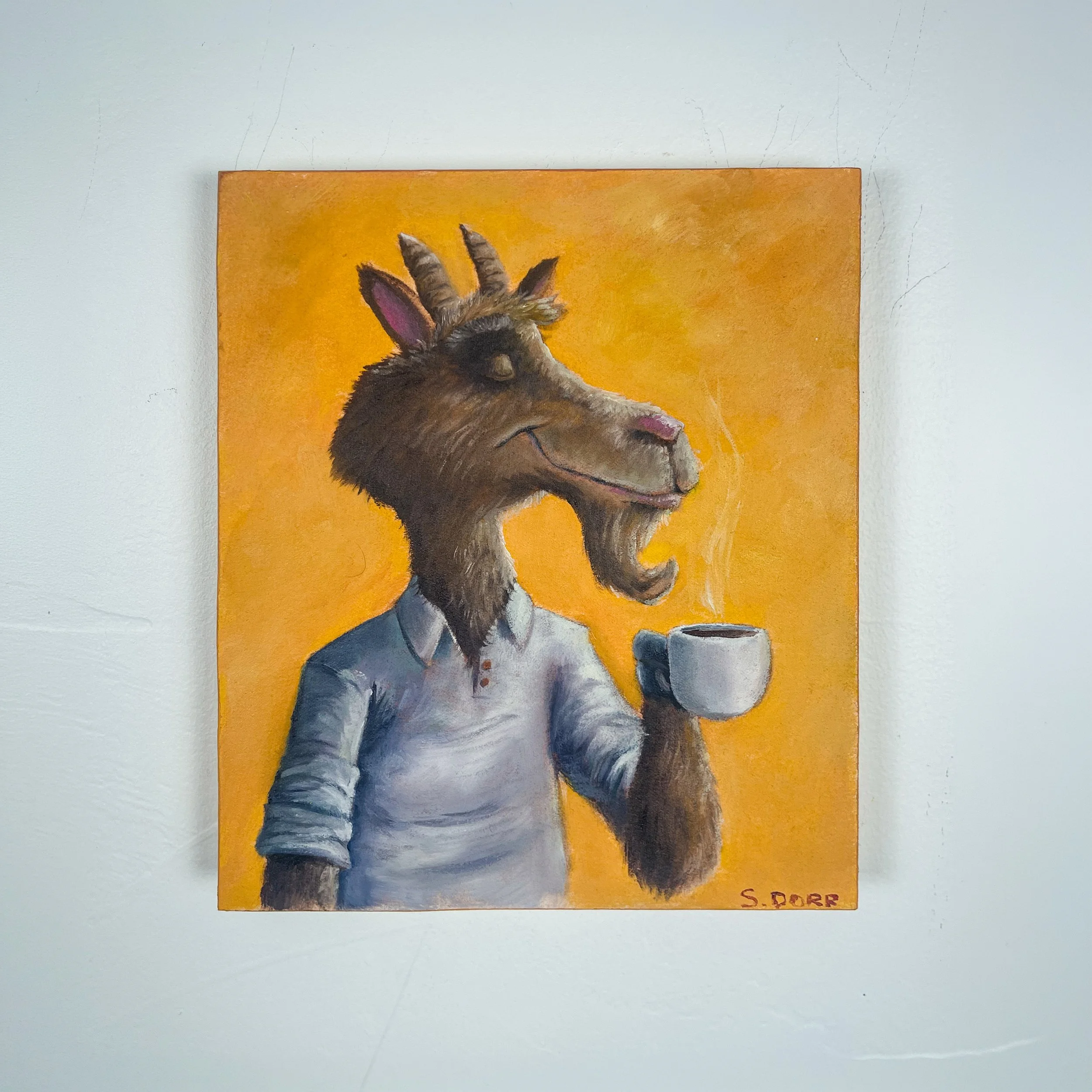 Goat's Brew | Original Painting