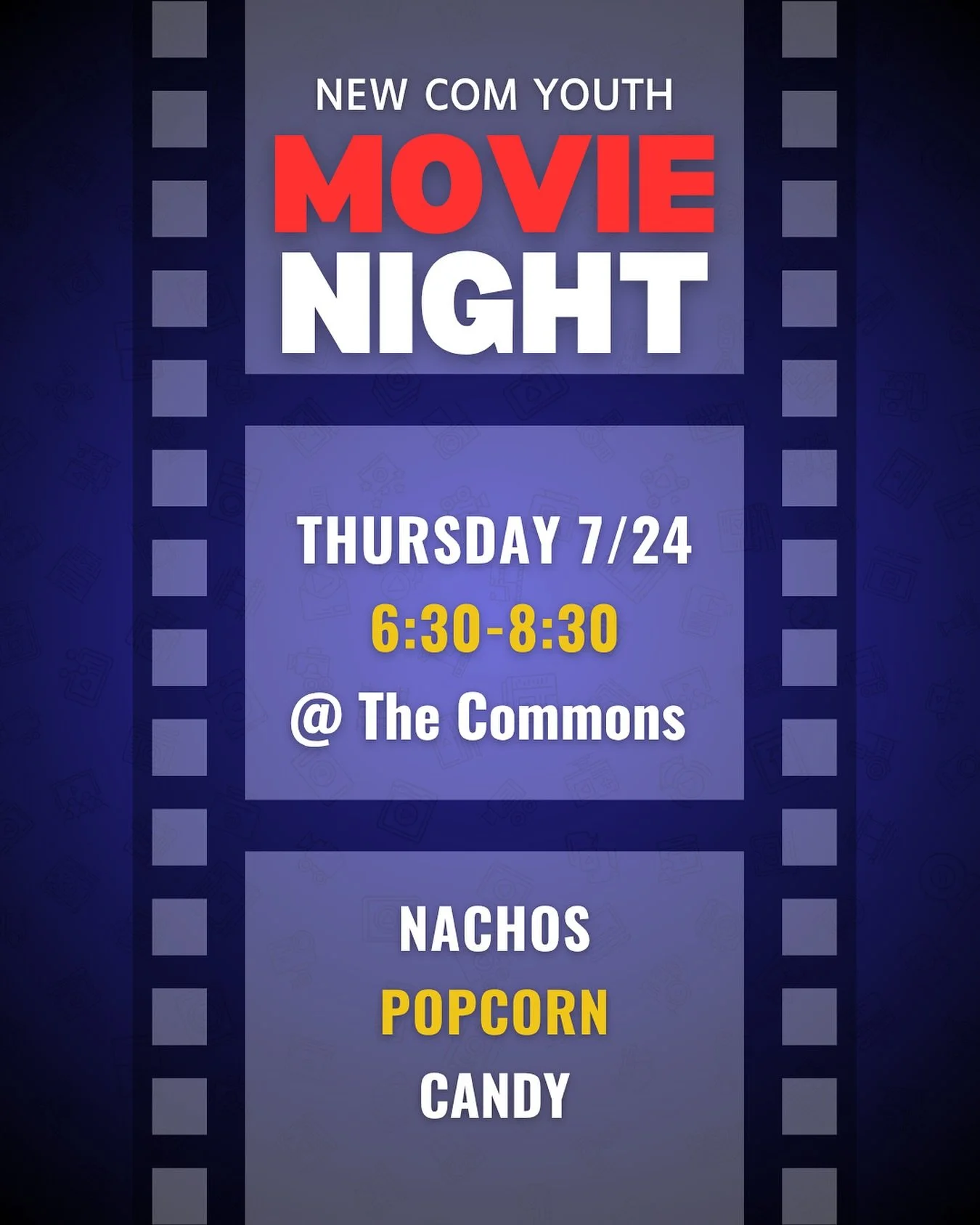 Come catch a movie with us tonight!