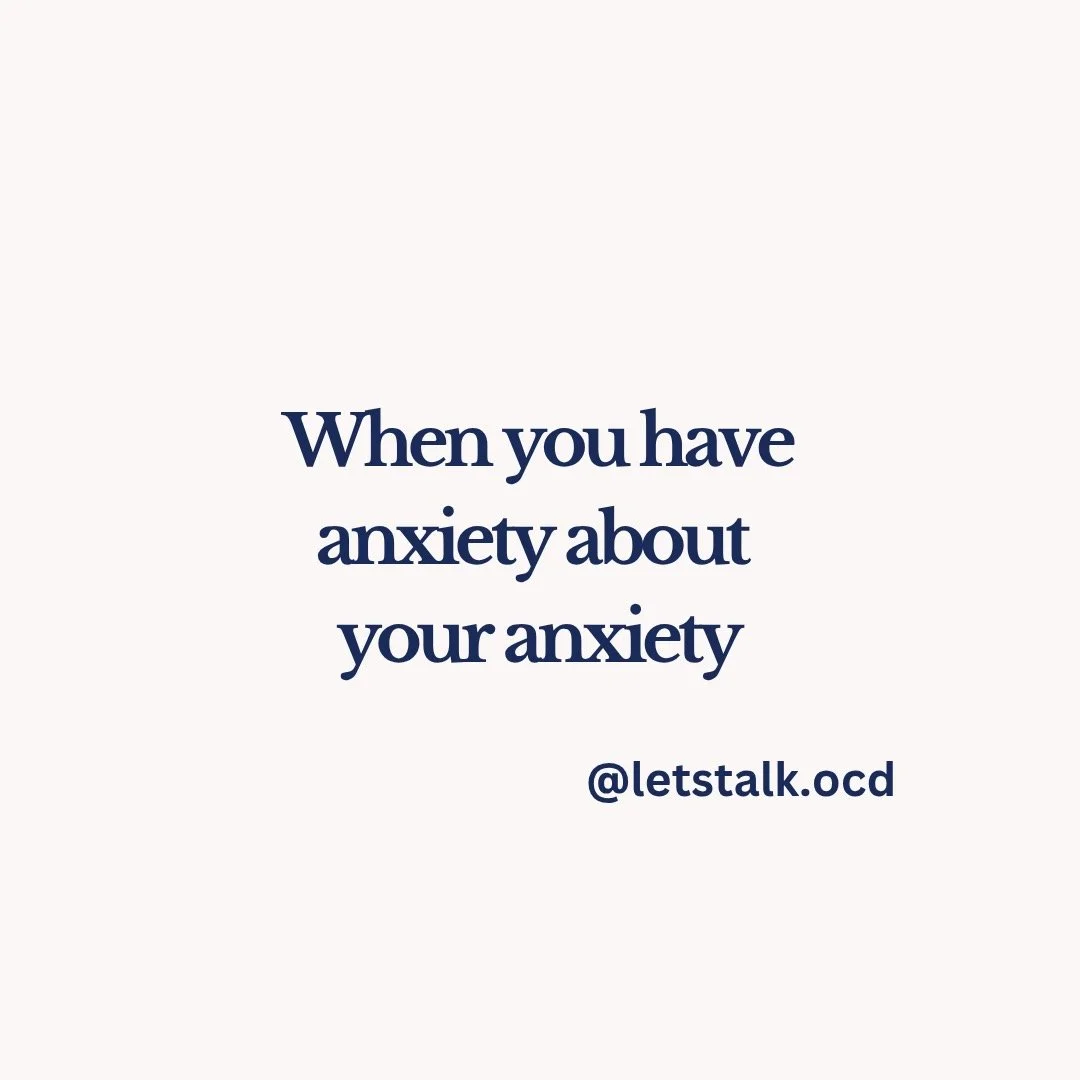 Anxiety about the anxiety pulls our energy, time, and focus. Instead of being fully present in the experience, anxiety about the anxiety just churns us up and makes us hyper vigilant to discomfort. The key is to accept that anxiety is a healthy, norm