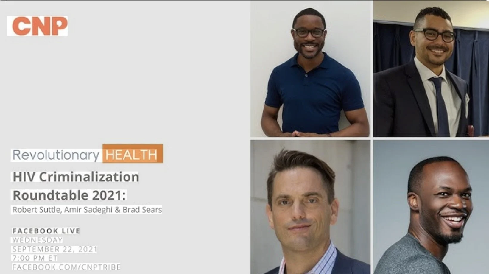 Policy Roundtable: Revolutionary Health Live — HIV Criminalization (Part I)