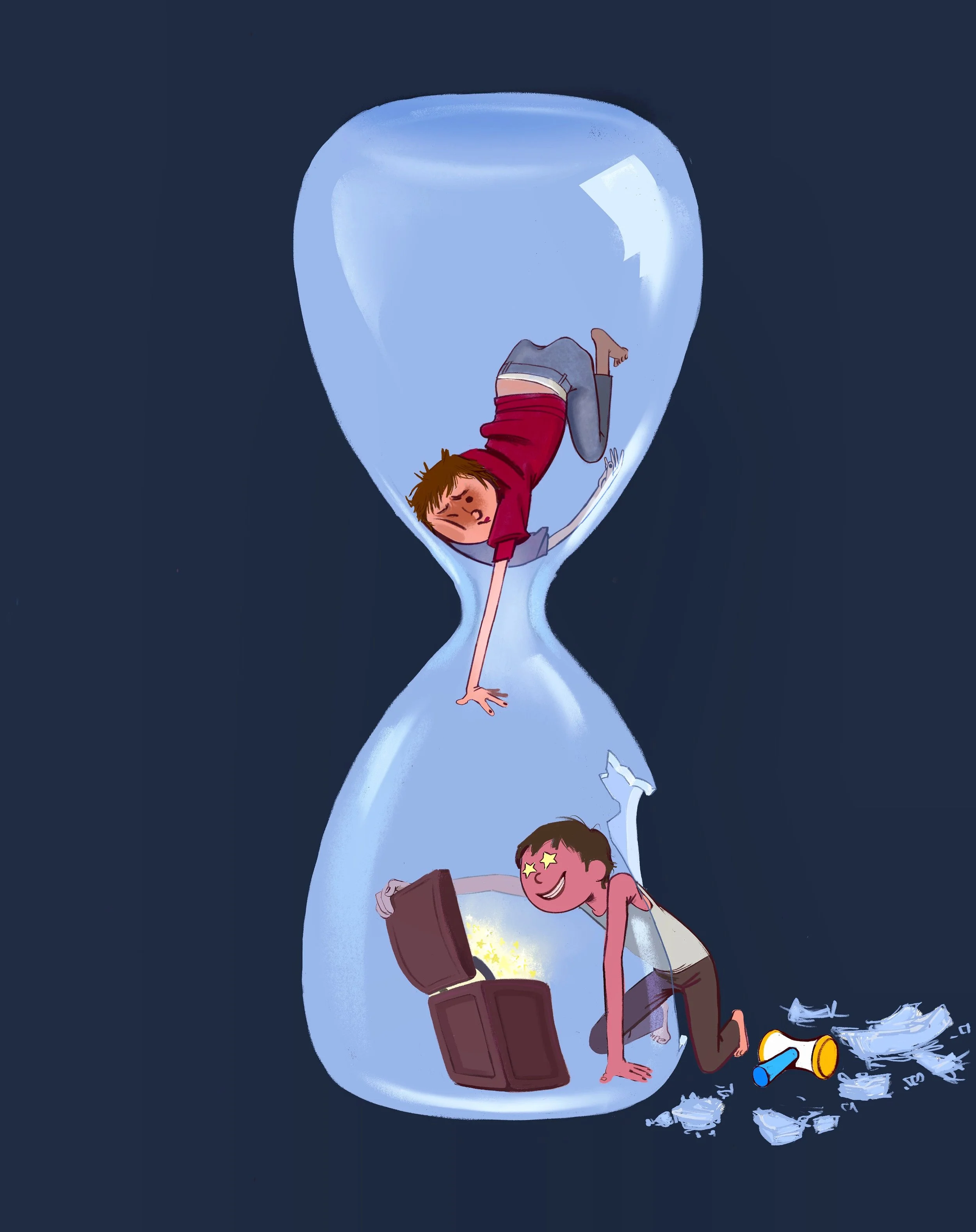 Sometimes you have to take time into your own hands :)