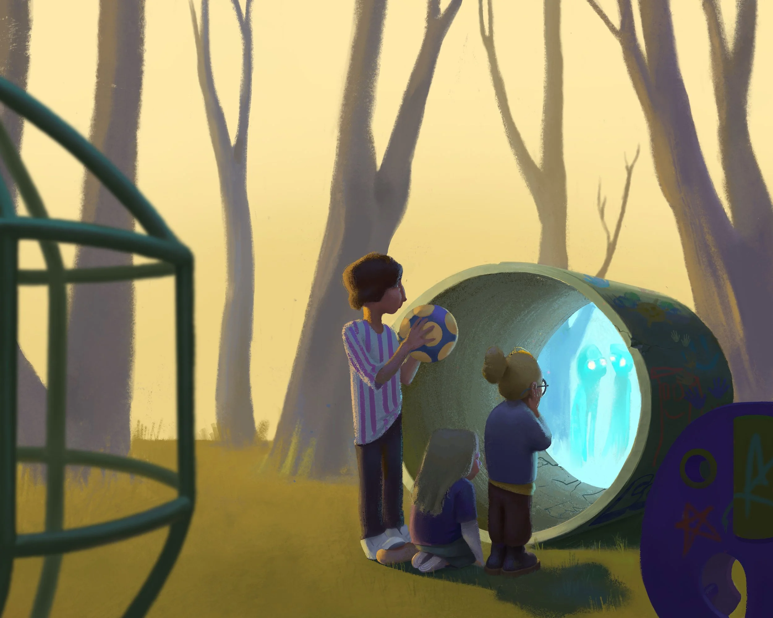 Something is not as it seems with this tunnel. Maybe they should head back?
