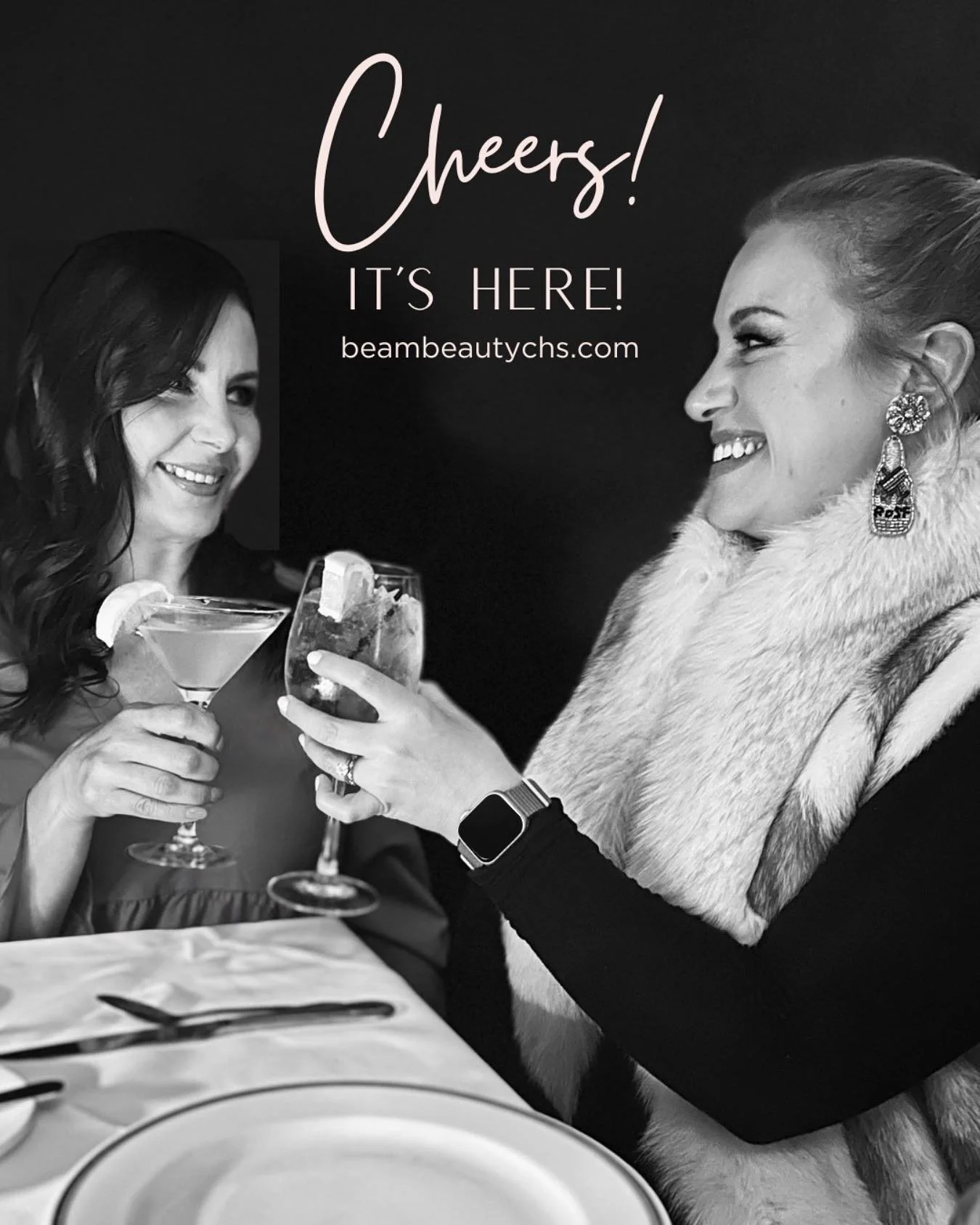🥂Cheers! It&rsquo;s Here! 🥂

The moment I&rsquo;ve been waiting for. Beam Beauty&rsquo;s website is officially live! This is such a full-circle moment, and I couldn&rsquo;t imagine celebrating it with anyone else. From our first Friday night photo 