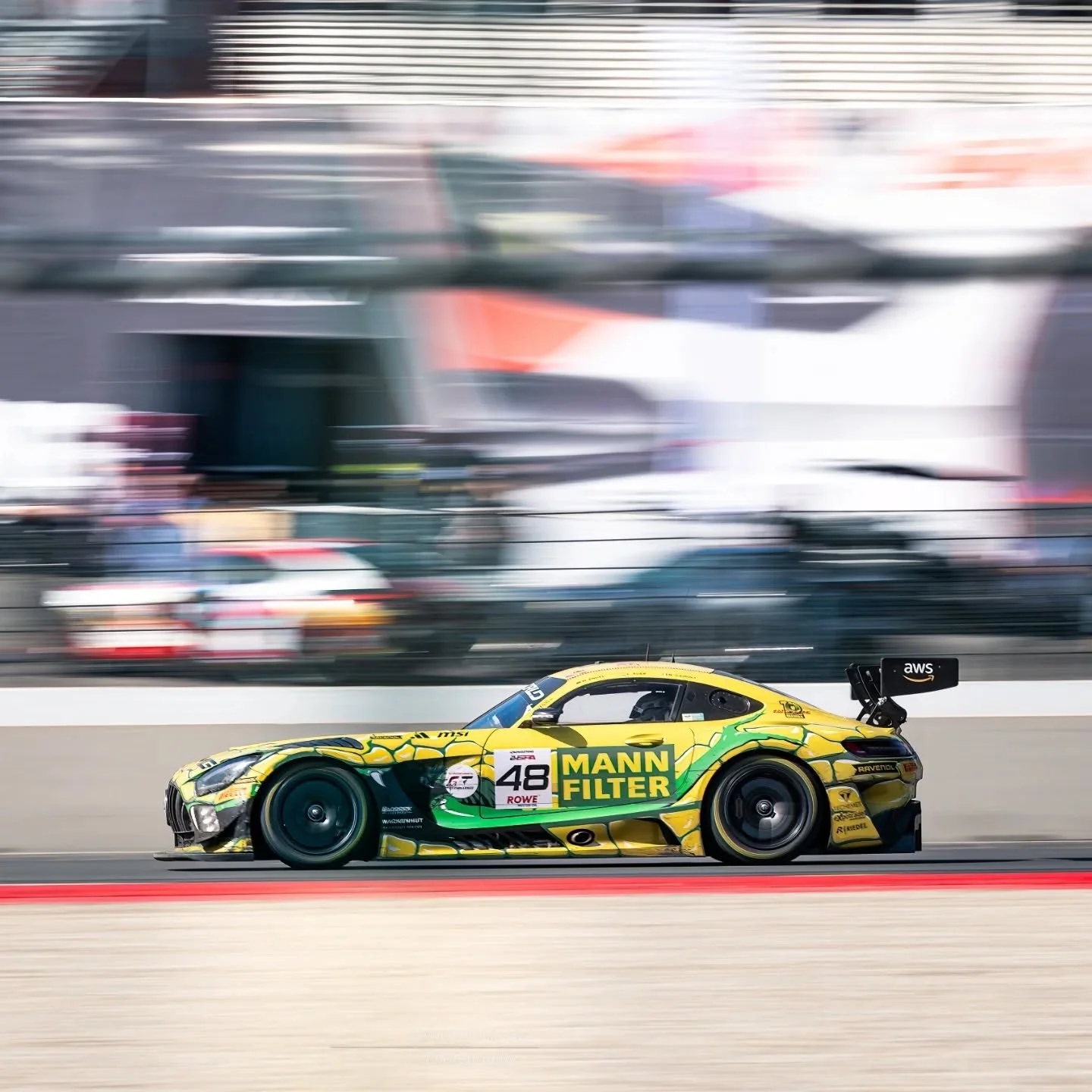 Winward Racing Mercedes AMG GT3- Art in motion😍🚗💨