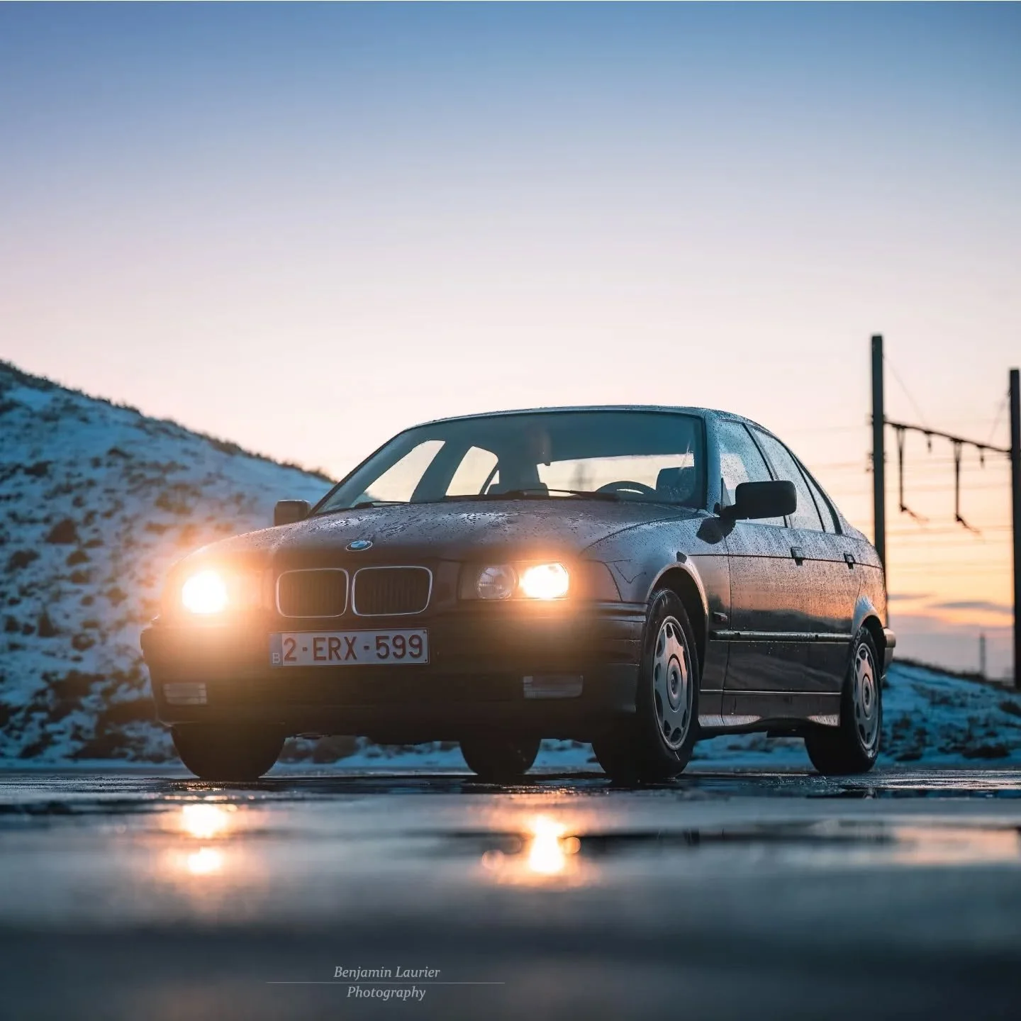 Winter + RWD = Dangerous but fun!😍👌