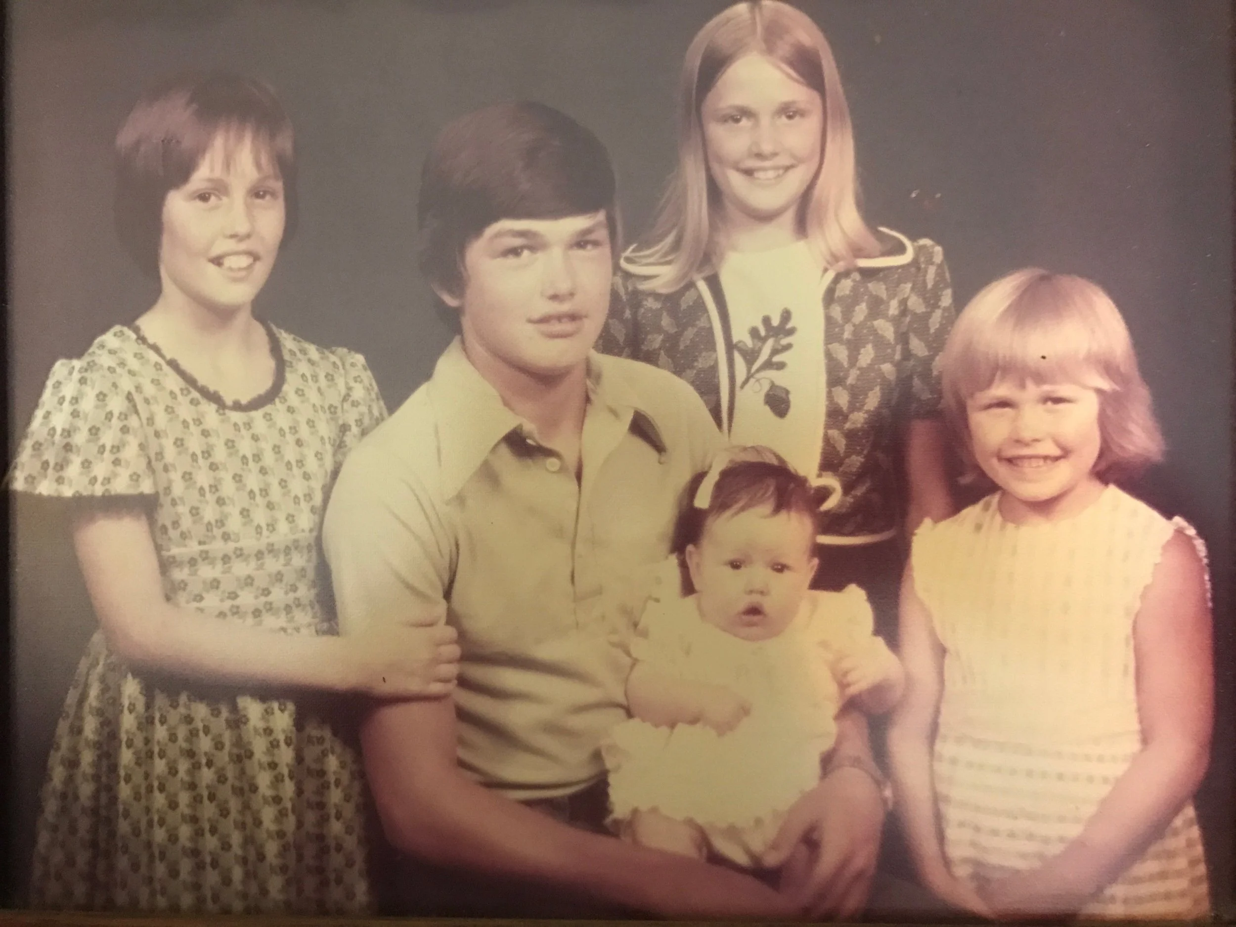 Cindy, Mike, Donna, April, and Nikki Reeves