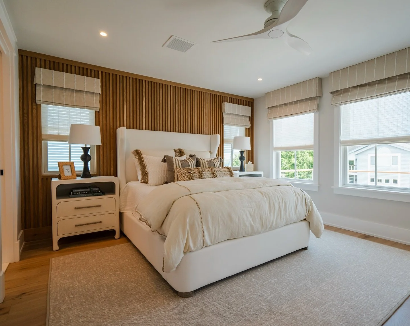 These bedrooms are what dreams are made of! ☁️🌙 
Each with their own design personality, but blending seamlessly together. 

Interior Design: @interiorsbyjoann 
Builder: @achristavest_home_builders 
Photography: @natg_photos