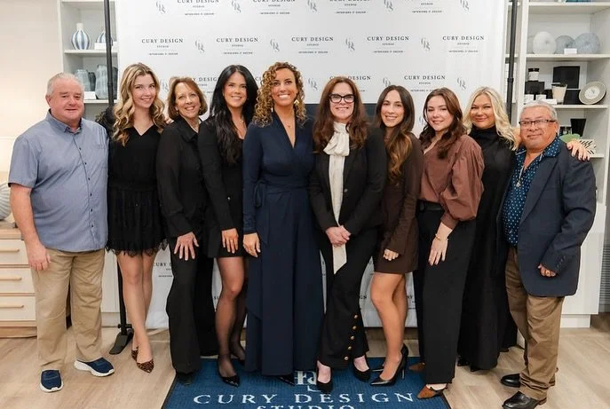Thank you to our friends, family, clients, and community for all of your support and understanding as we transitioned from Interiors By Joann to Cury Design Studio. Although our name has changed, our heart, intention, and commitment to thoughtful, ti