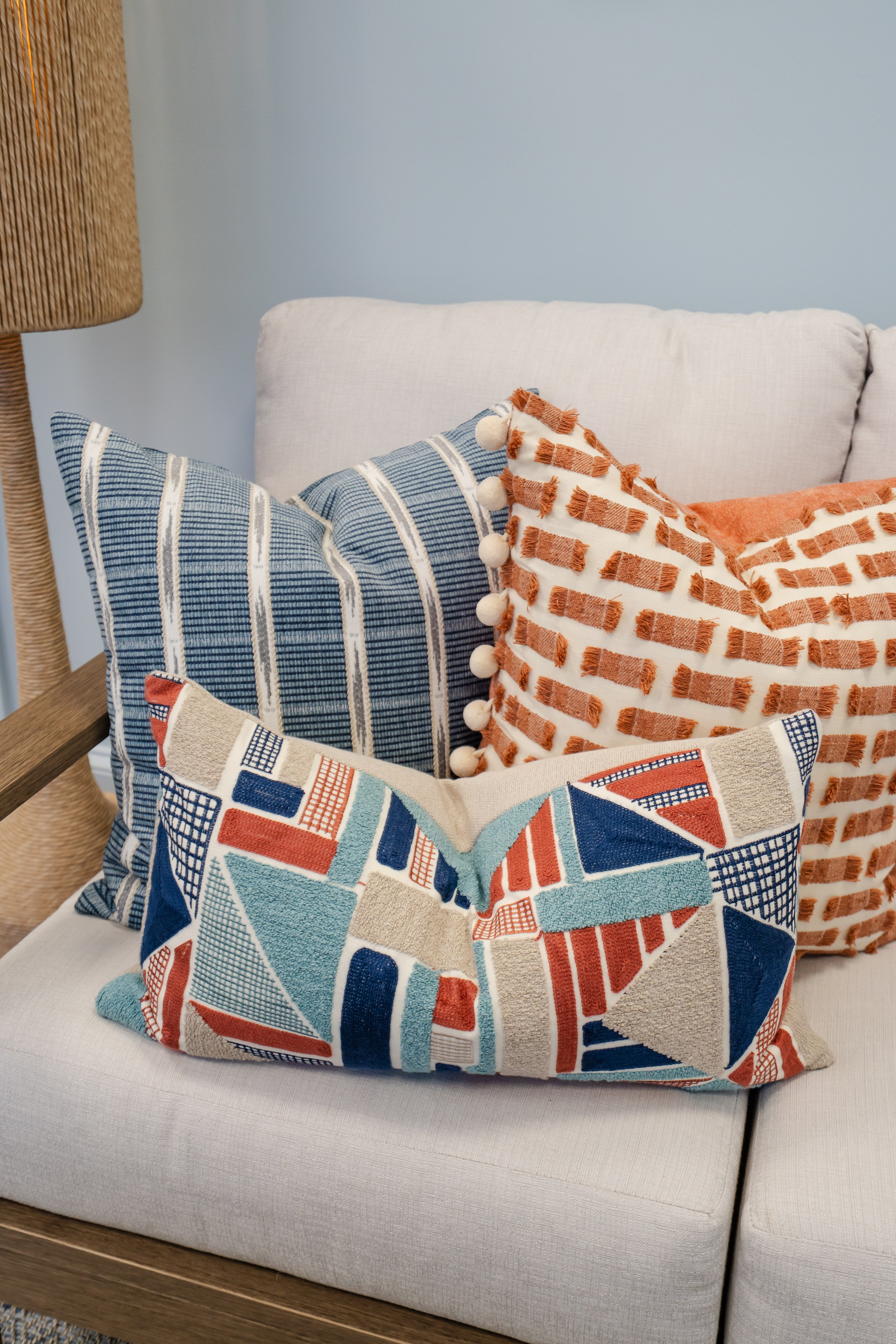 Outdoor Pillows + Textiles