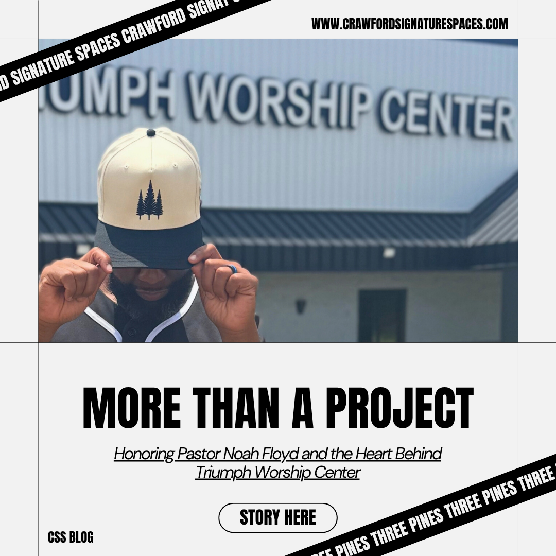 More Than a Project: Honoring Pastor Noah Floyd and the Heart Behind Triumph Worship Center