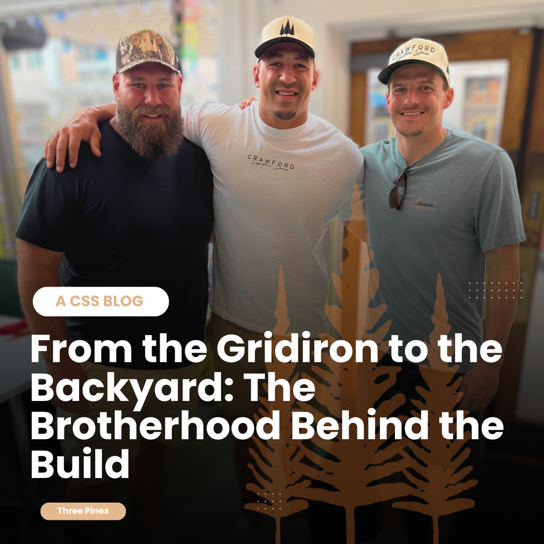 From the Gridiron to the Backyard: The Brotherhood Behind the Build
