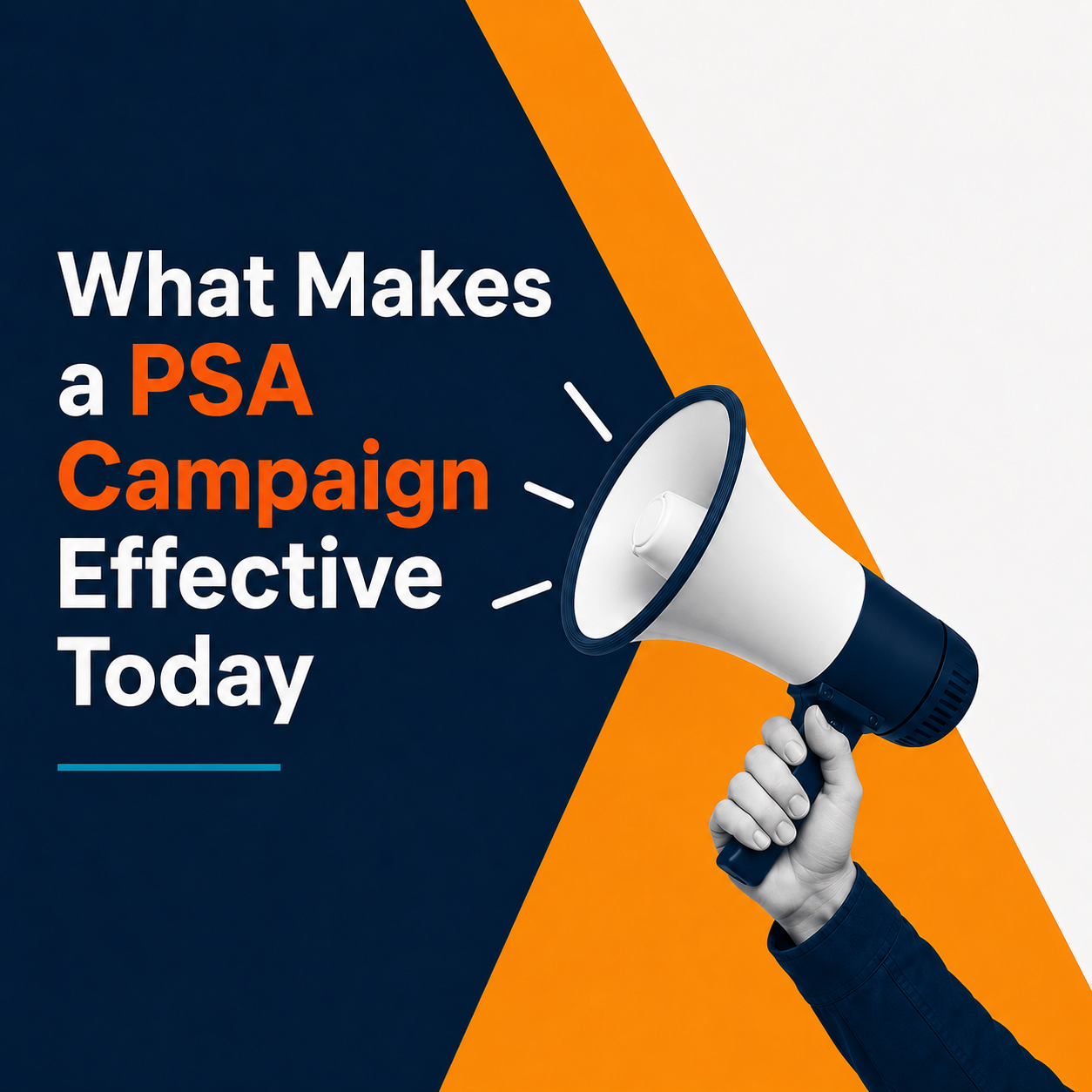 Graphic what makes PSA campaigns effective