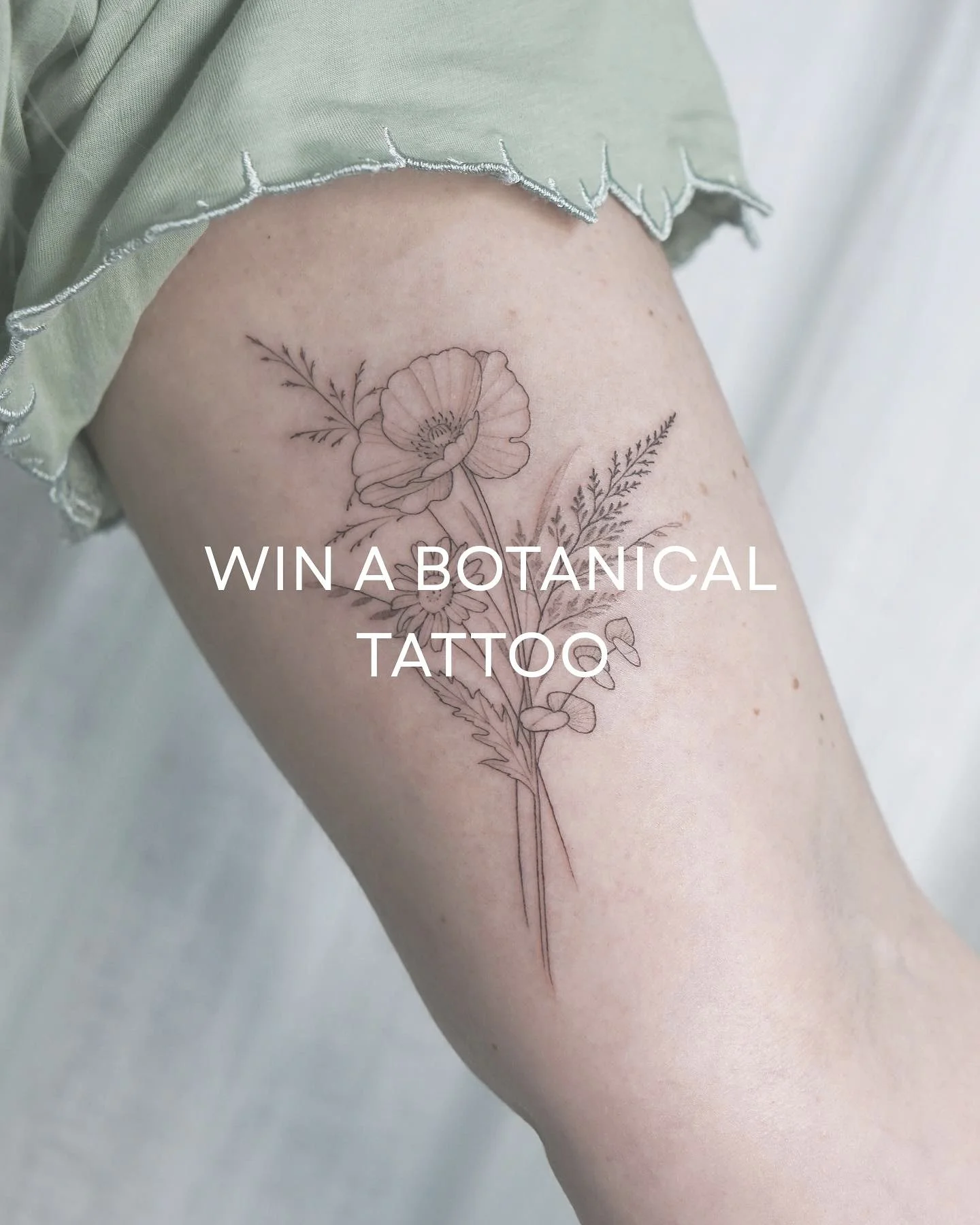To celebrate the launch of Matilda Rose and the birth of Riley; Rachael would like to gift one lucky winner a palm sized, custom designed, botanical (real) tattoo! Two runners up will also win a mega pack of our temporary tattoos, one of each design 