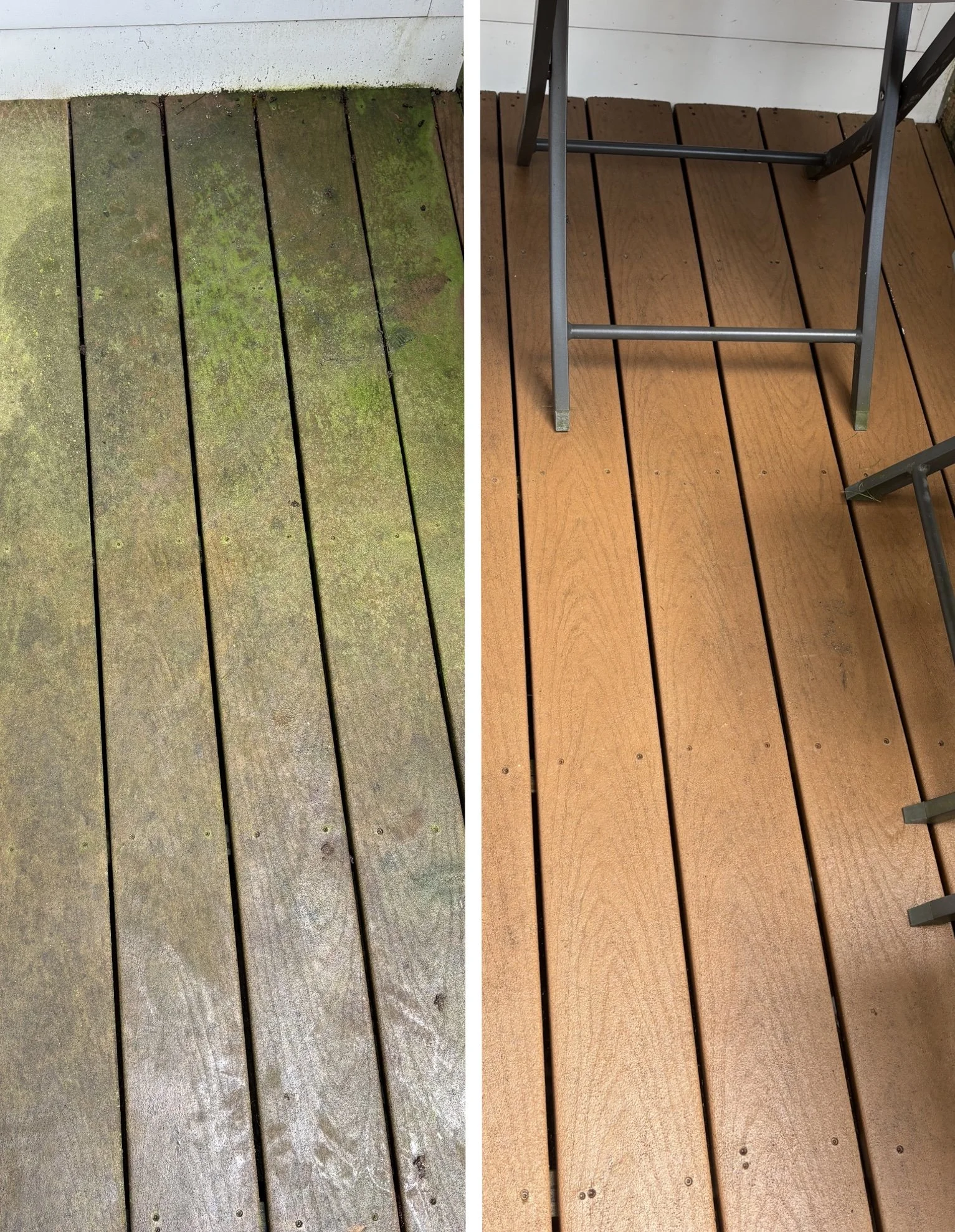 Trex deck wash