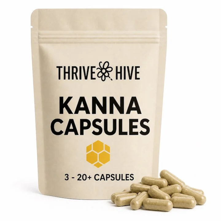Thrive Hive Kanna Extract Capsules | 3 - 20+ capsules
