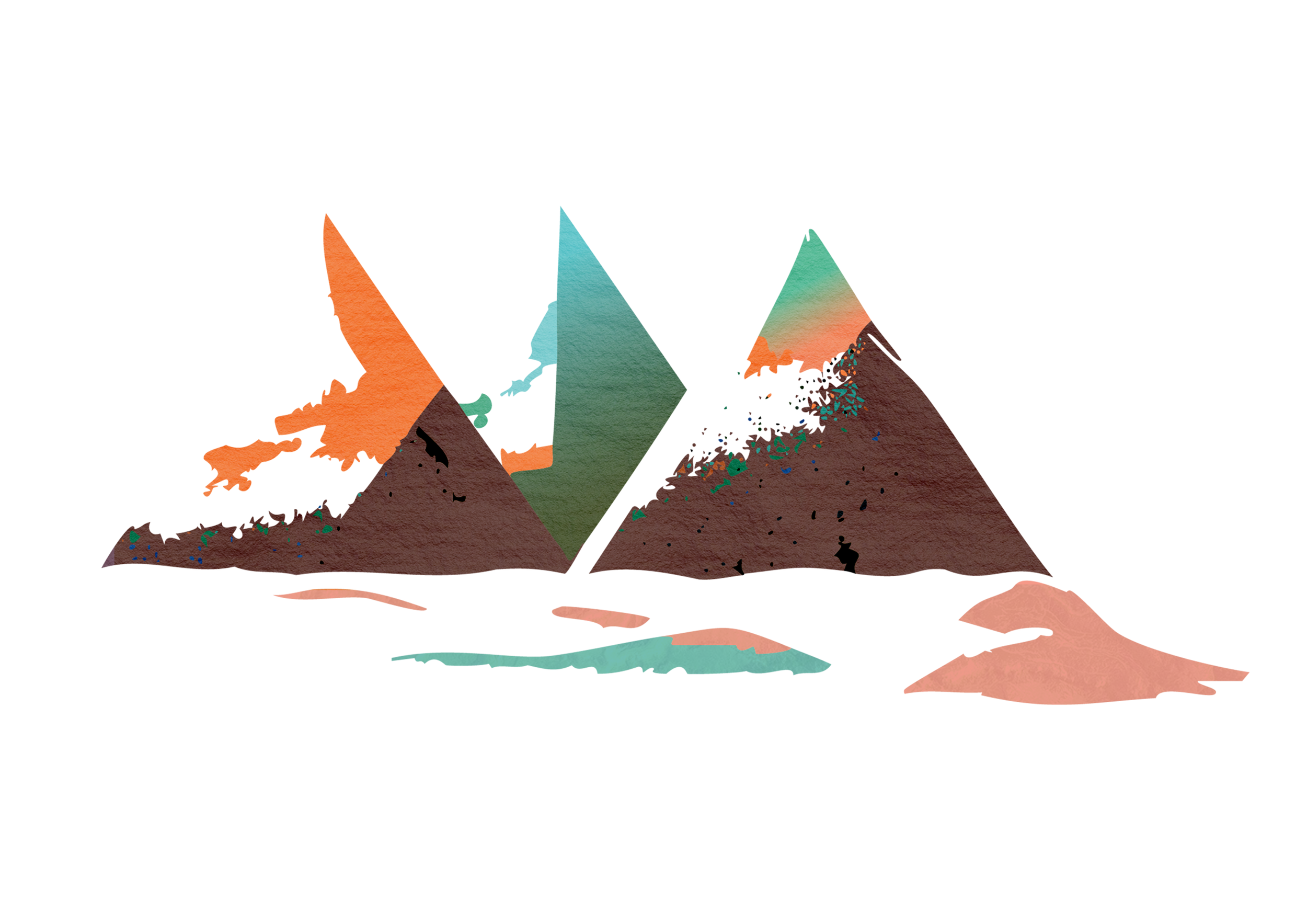 Digital illustration and mixed media collage by Ratanaz Dehnadi, combining abstract shapes, textures, and layered visual elements, Kreative digitale Collage und Illustration, geschichtete Texturen und abstraktes Design, Mixed-Media-Kunst 