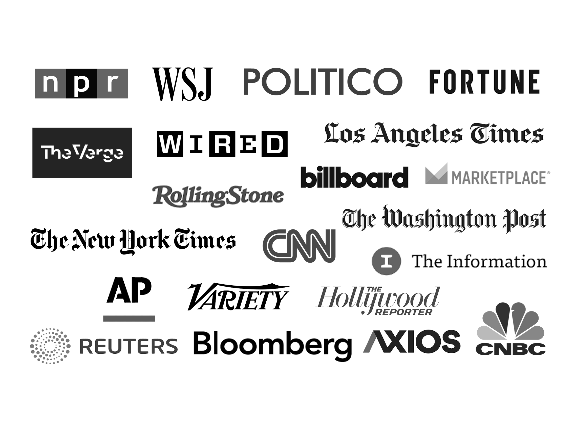 Media logos