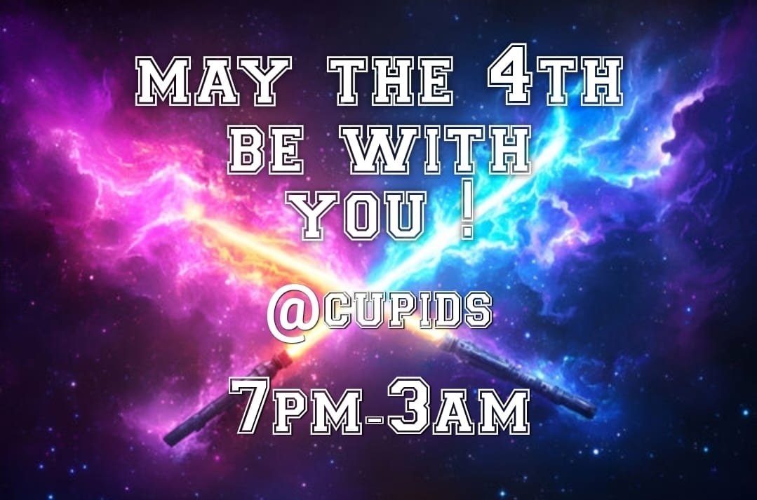 MAY THE 4TH BE WITH YOU