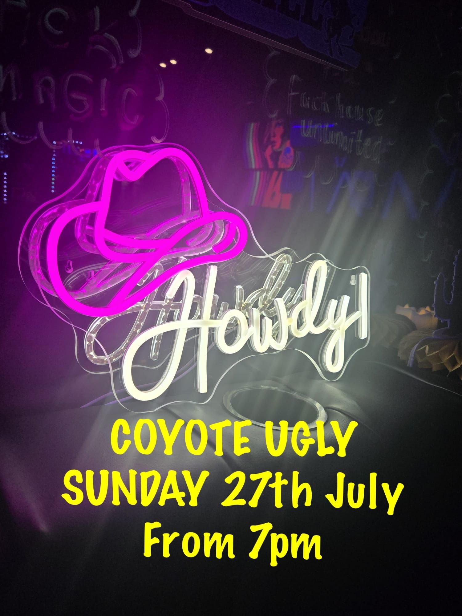 COYOTE UGLY THE HORNY HOE DOWN
