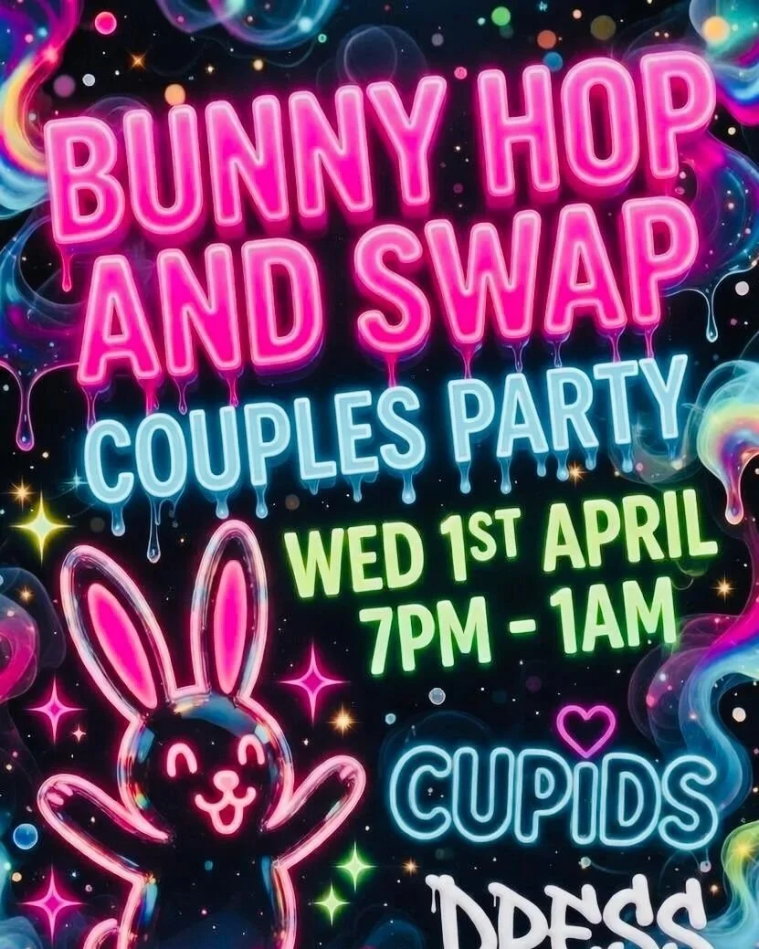 The bunny hop and swap couples party