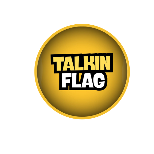 Talkin’ Flag logo