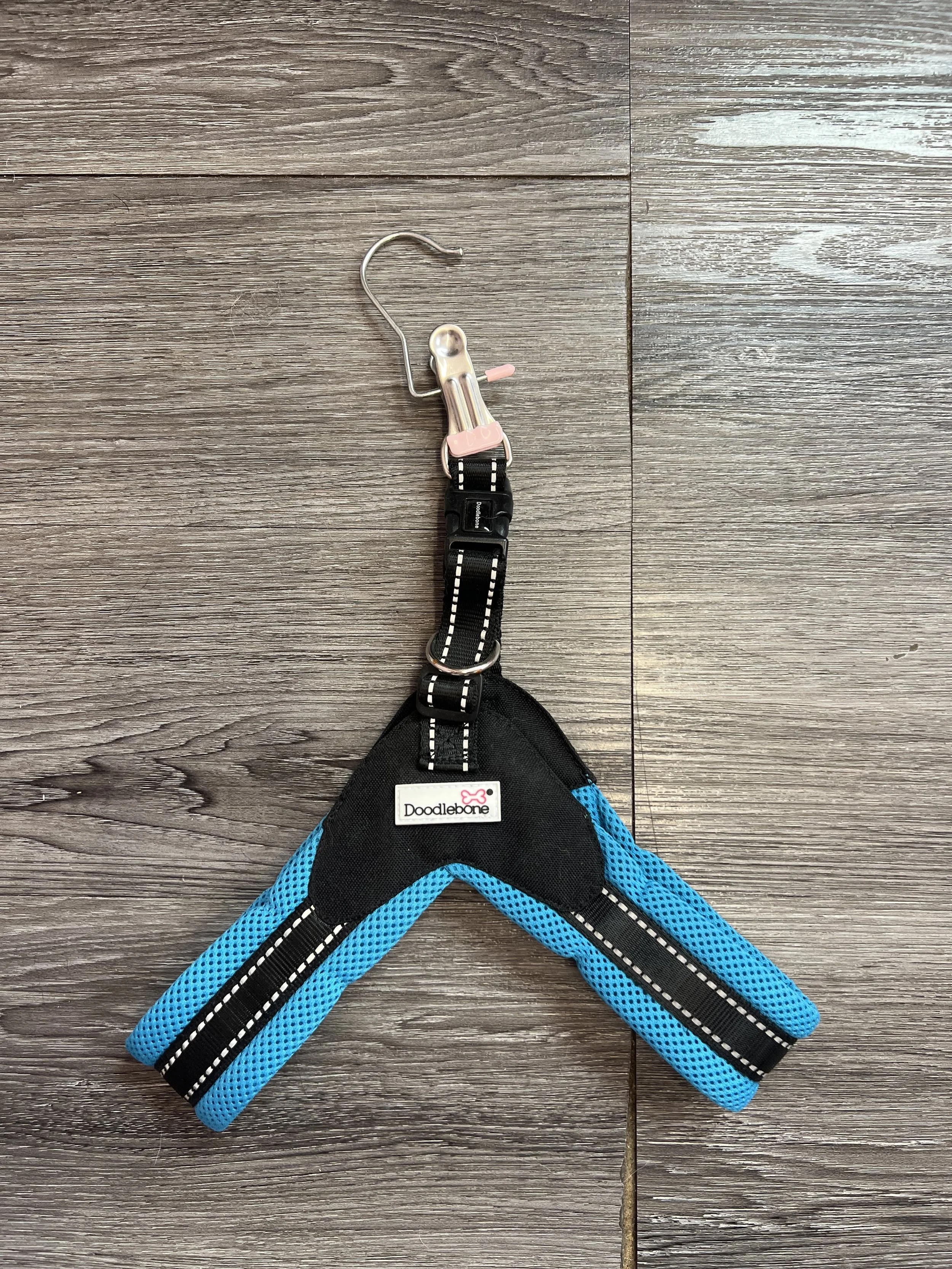 Doodle bone small blue harness