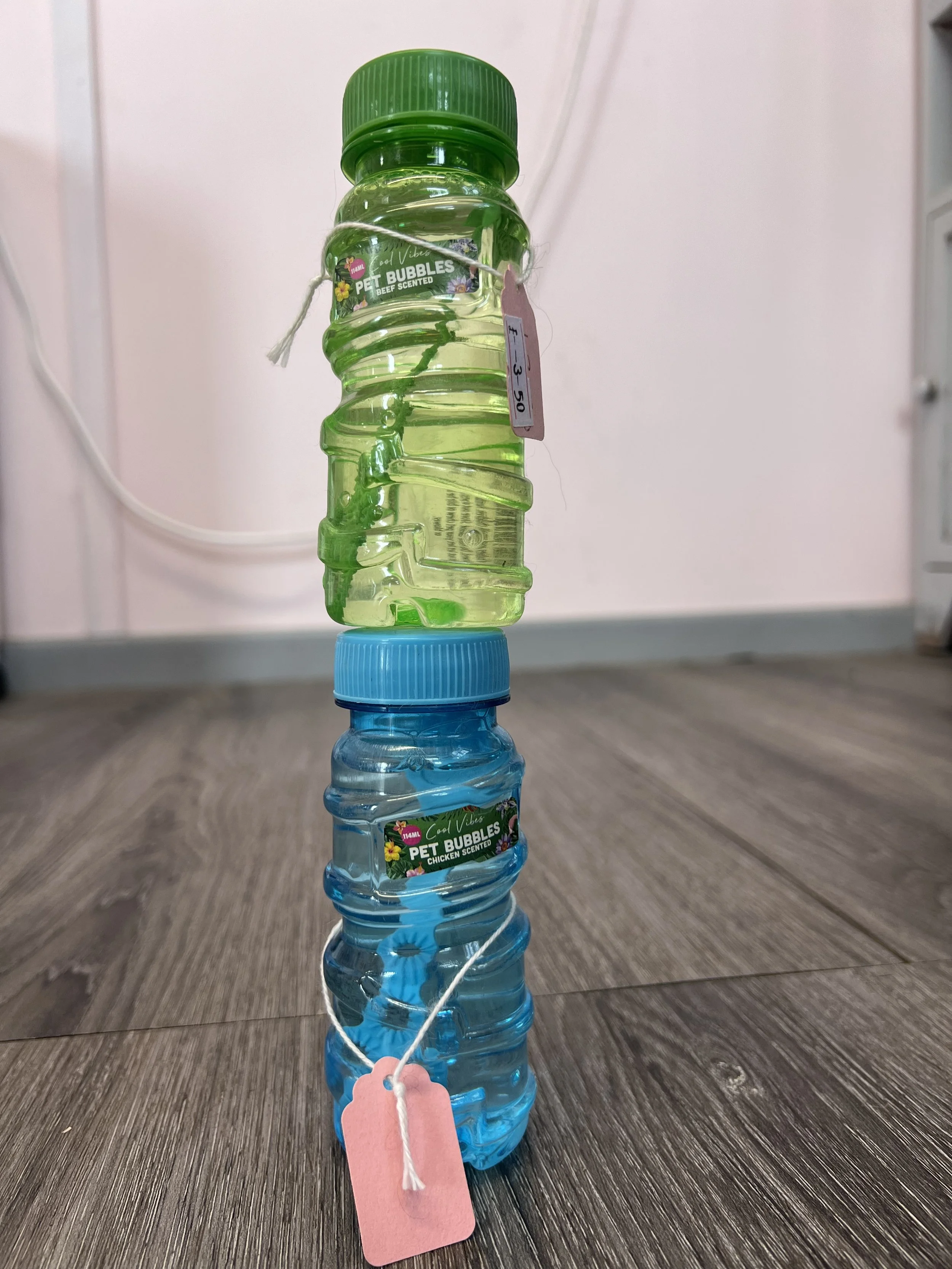 Pet friendly bubbles