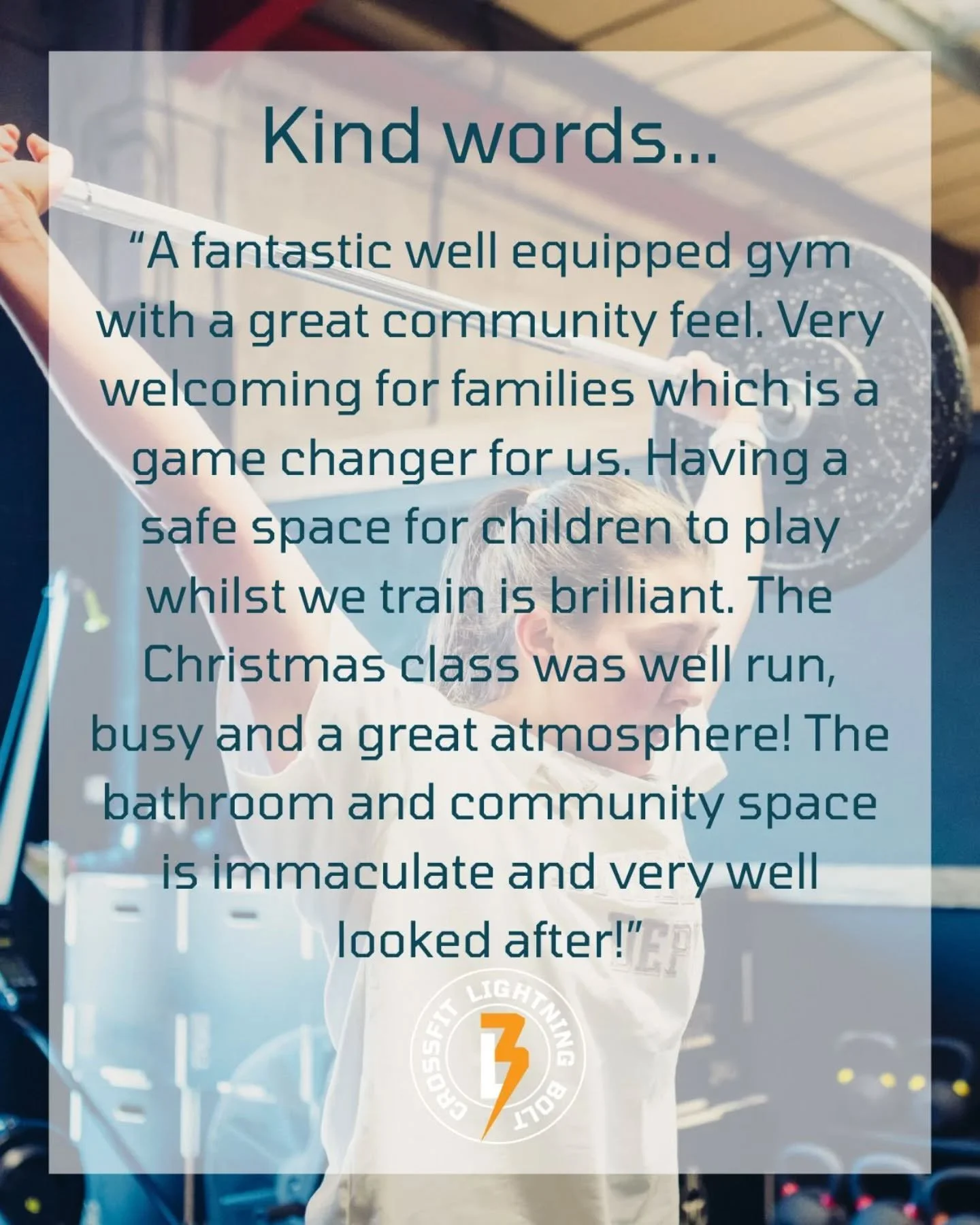 All these kind words make the effort it's taken so worth while! Excited for what is to come ⚡

#crossfitlightningbolt #macclesfieldcrossfit #macclesfieldfitness #macclesfieldgym