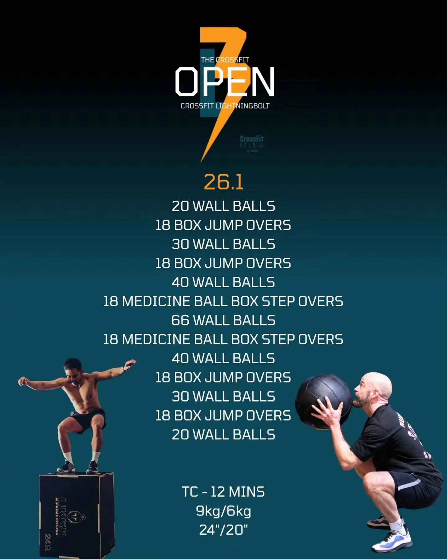 26.1
Here we go! ⚡️

#crossfitathlete #crossfitlightningbolt #crossfitopen2026