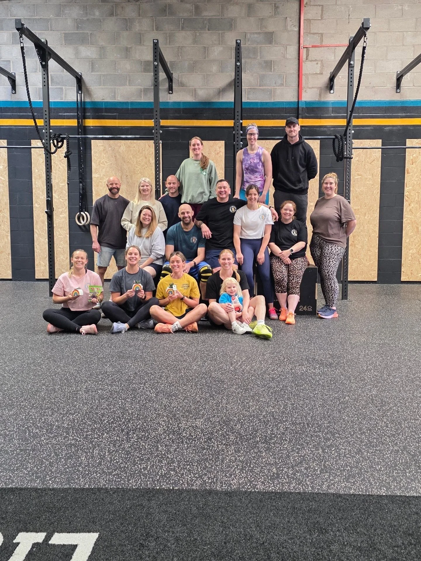 KILO FOR KILO

Athletes weighed in and their score is relative to their weight. 

15 mins to acheive CrossFit total (max strict press, back squat and deadlift)

5 mins rest 

3 mins for max cals on rower followed immediately with maz ground to over h