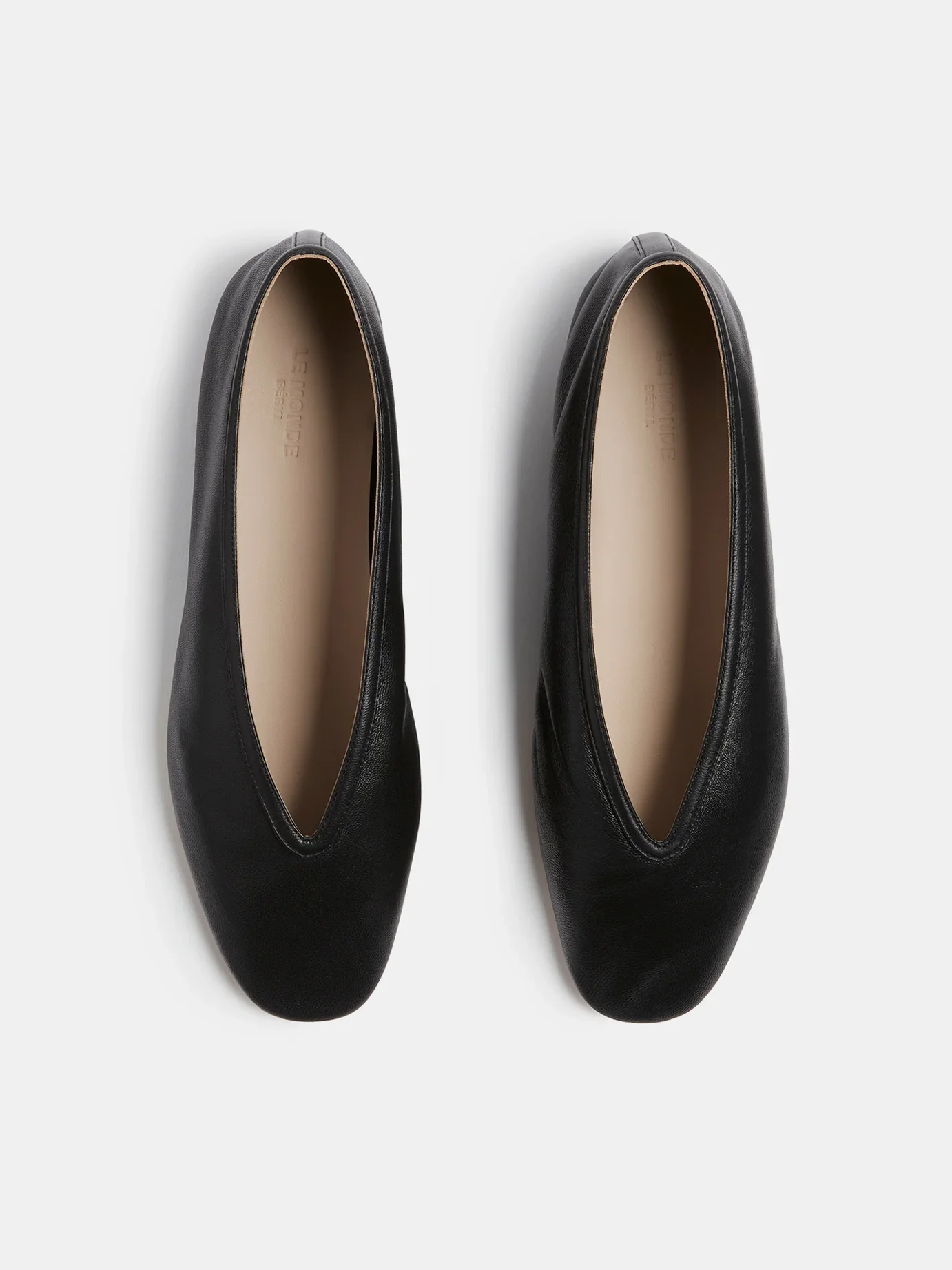Luna Slipper | Black Leather | $720.00 CAD