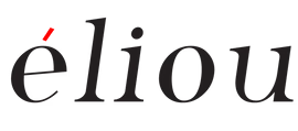 Close-up of the word 'eliou' with a small red lightning bolt above the letter 'e'.