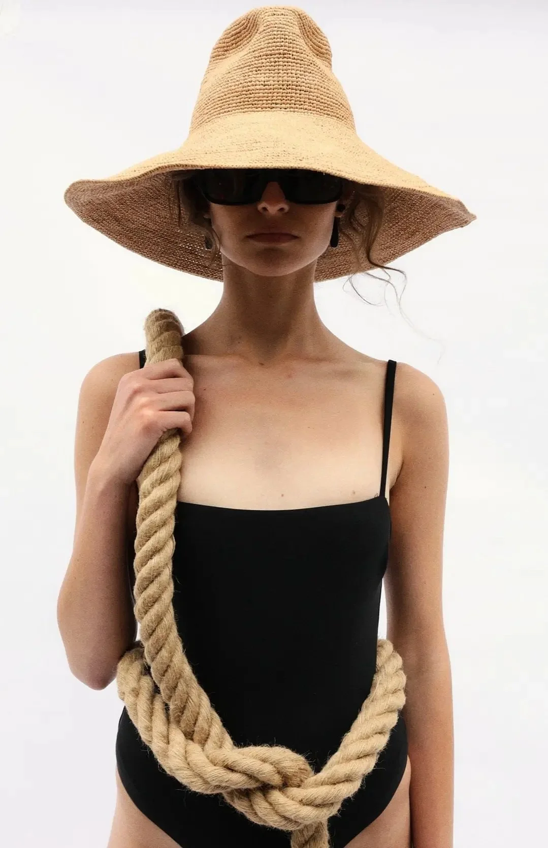 Waverly Hat | Wide Brimmed Raffia Straw Hat | $405 CAD