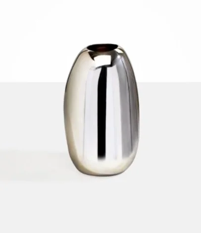 Dinosaur Designs | Medium Metal Pebble Vase | $317.00 CAD