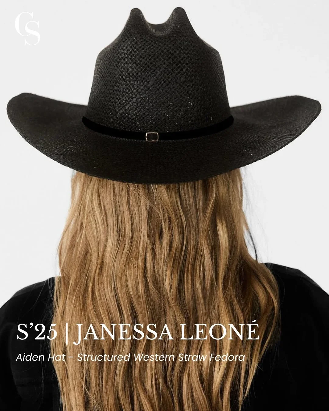 @janessaleone creates pieces defined by longevity and understated luxury. Meet the Aiden Hat: a modern take on Western style crafted from durable jute straw. Made in the USA with thoughtful craftsmanship and built to wear with character.⁠