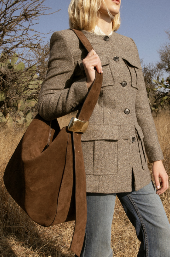 The Zambia Tote | Chocolate |  $995.00 CAD