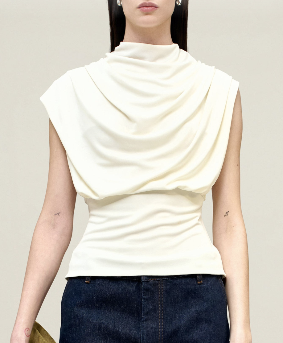 Jocelyn Draped Top in Slinky Jersey |
$372.00 CAD