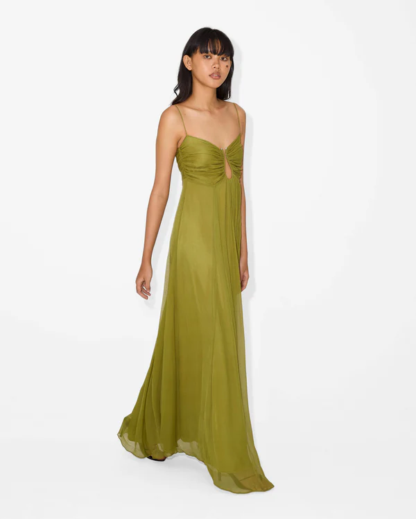 Morea Dress | Olive | $673.29 CAD