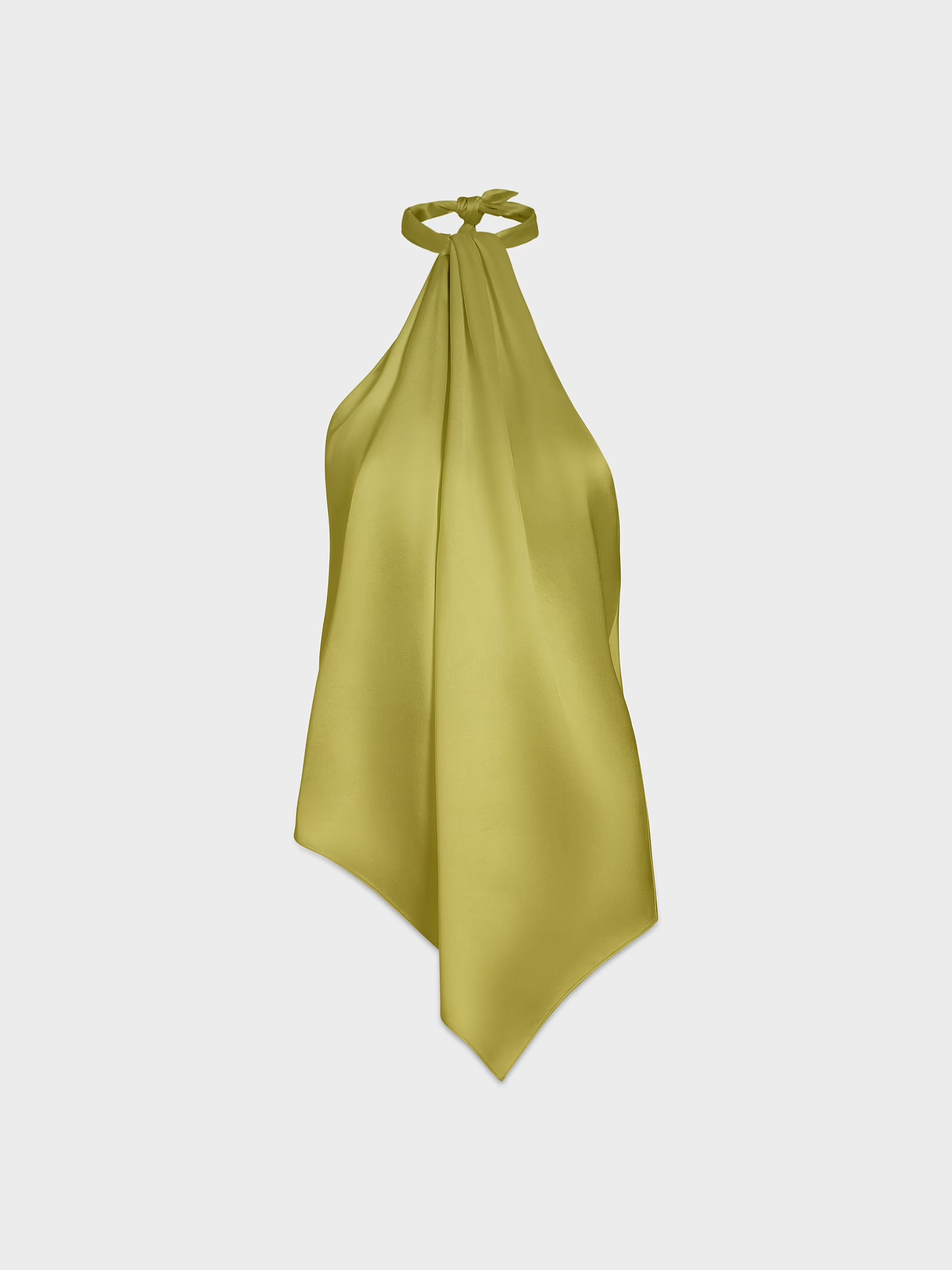 Safira Top in Silk | Chartreuse | $945.00 CAD