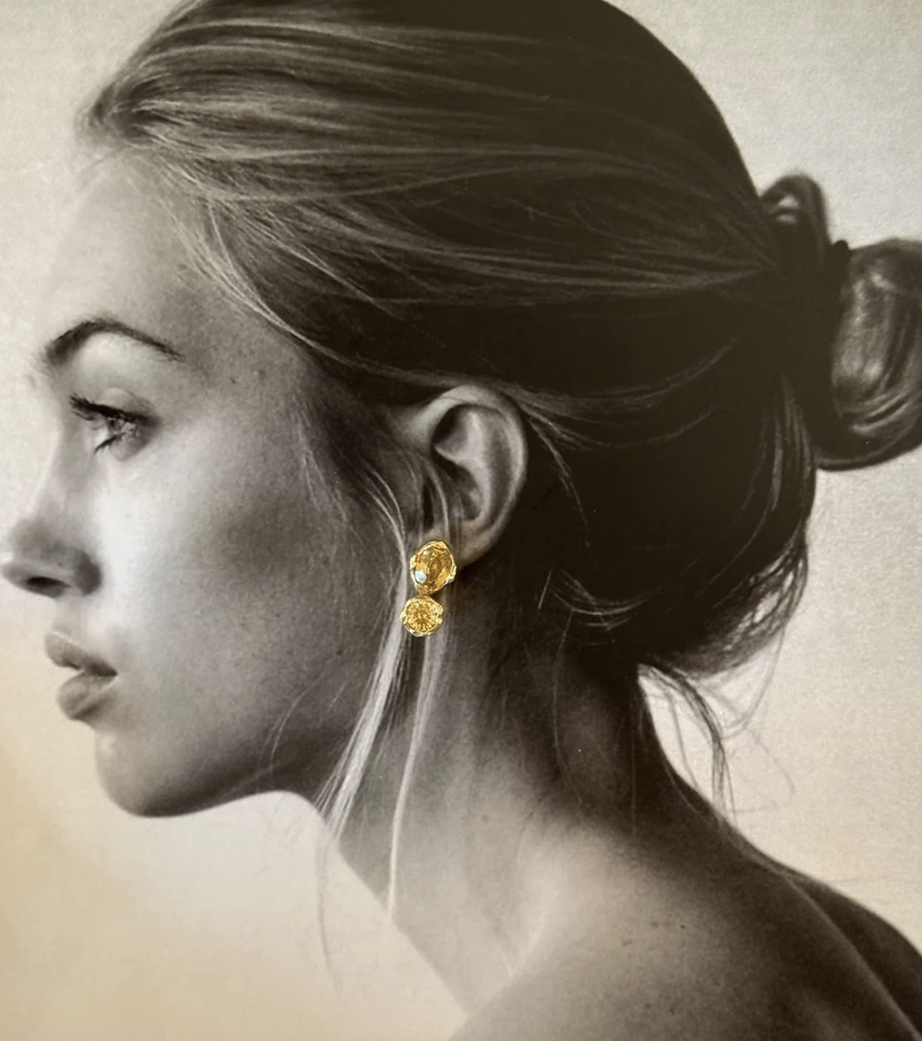 Golden Hour Earring in Butter | $2,809.00 CAD