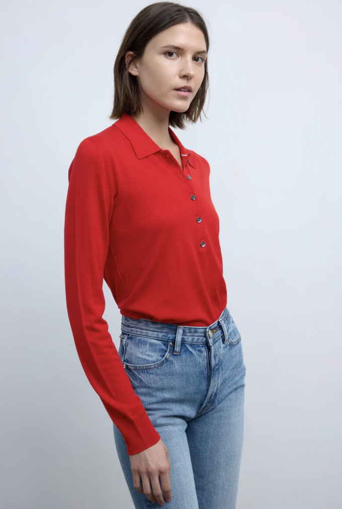 The Dea Polo | RÙADH Red| $1,306 CAD 