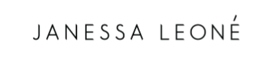 Text displaying Janessa Leone, a fashion or jewelry brand.