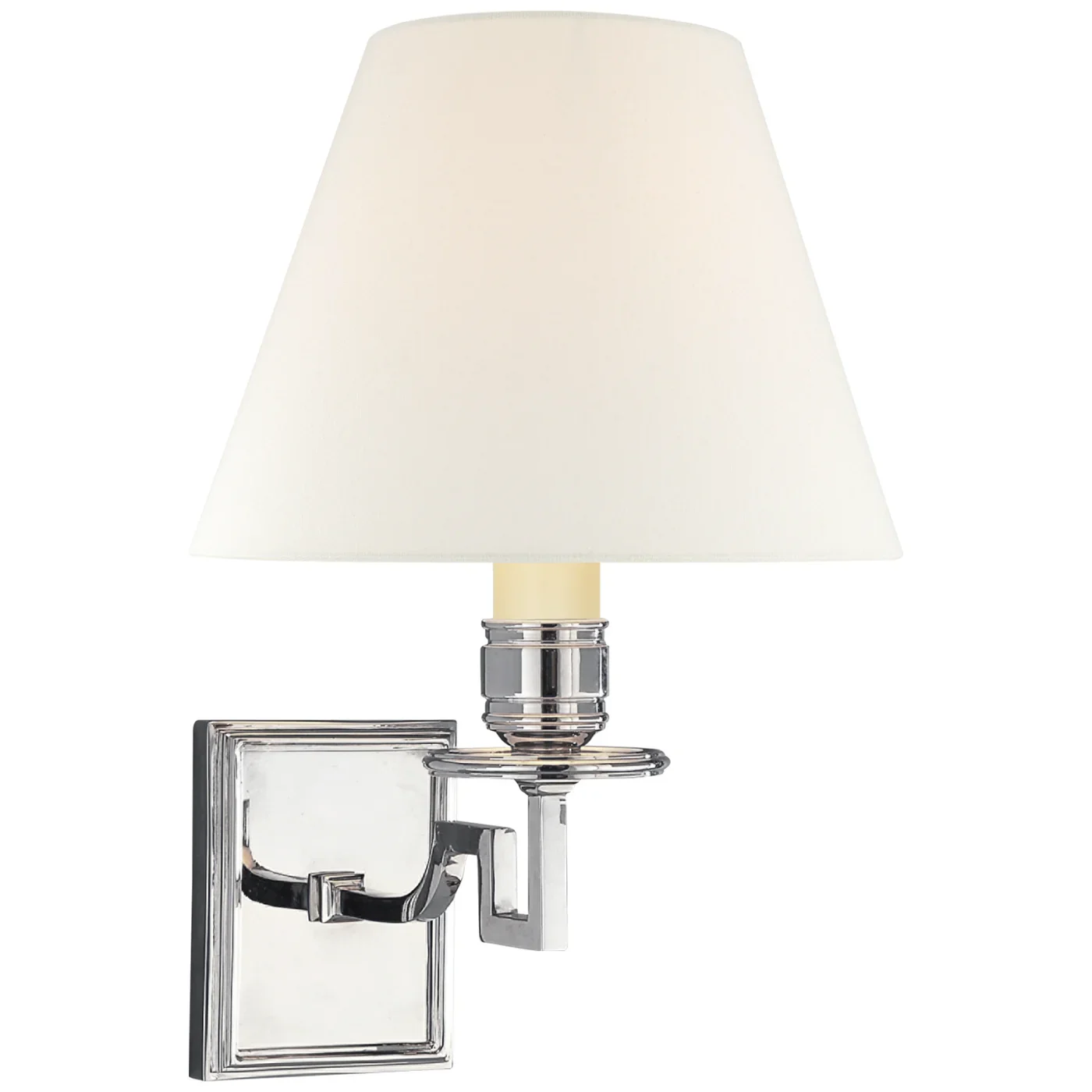 Dean One Light Wall Sconce | Polished Nickel | 
$914.00 CAD