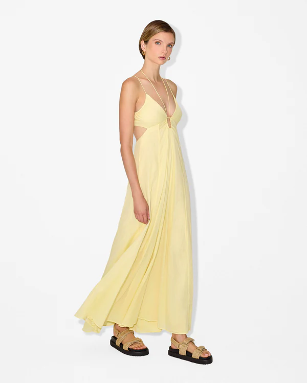 Nia Maxi Dress | Sunshine | $436.00 CAD