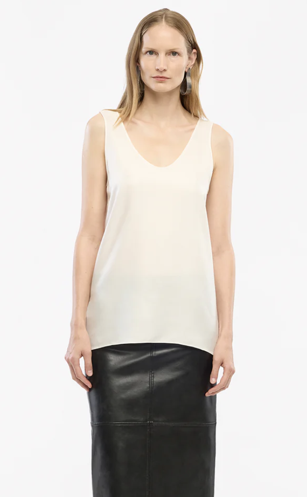 Silk Tank | White |  $672 CAD