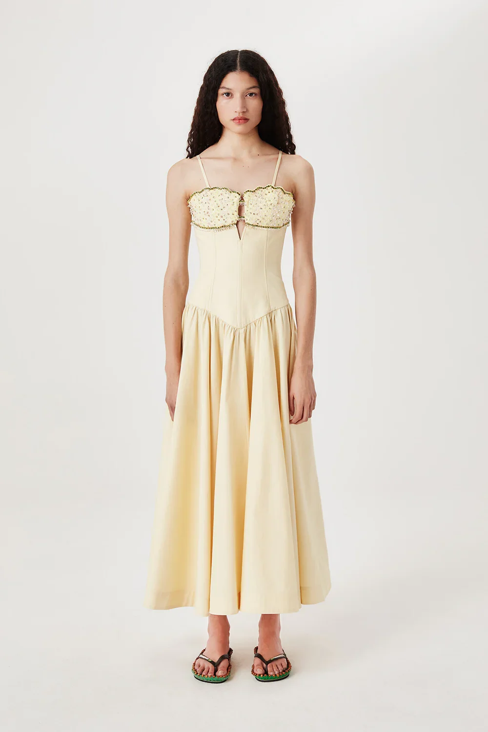 Strapless maxi dress | 1,283.65 CAD