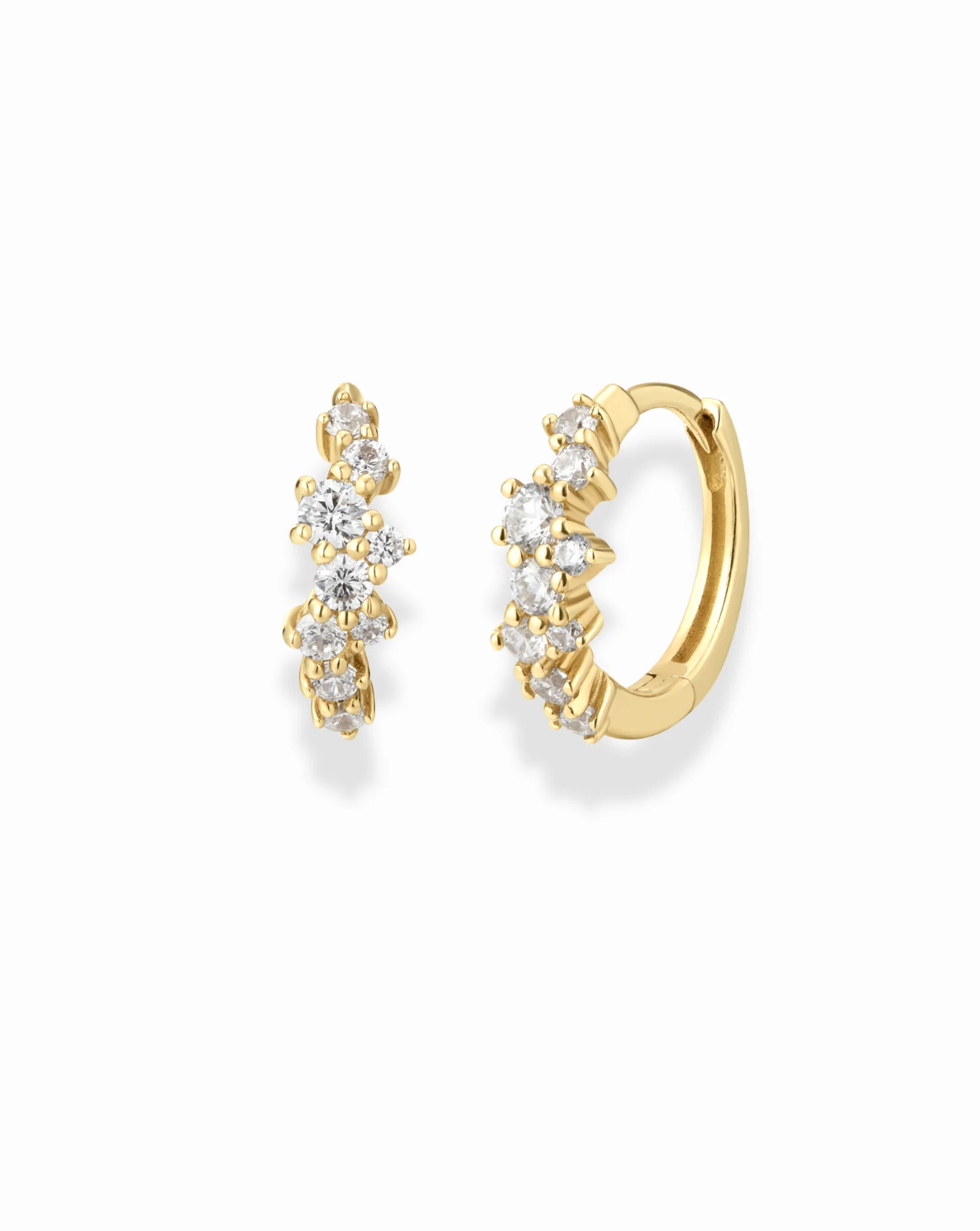 14k Noa Diamond Huggies | Diamond | $1,006.00 CAD